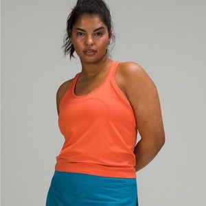 Lululemon Swiftly Tech Racerback Tank Top Race Length
Warm Coral Size 6